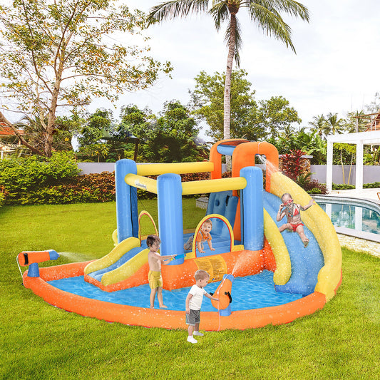 Bounce Castle Inflatable Trampoline Slide Pool Climb 14' x 12' x 6' - Gallery Canada