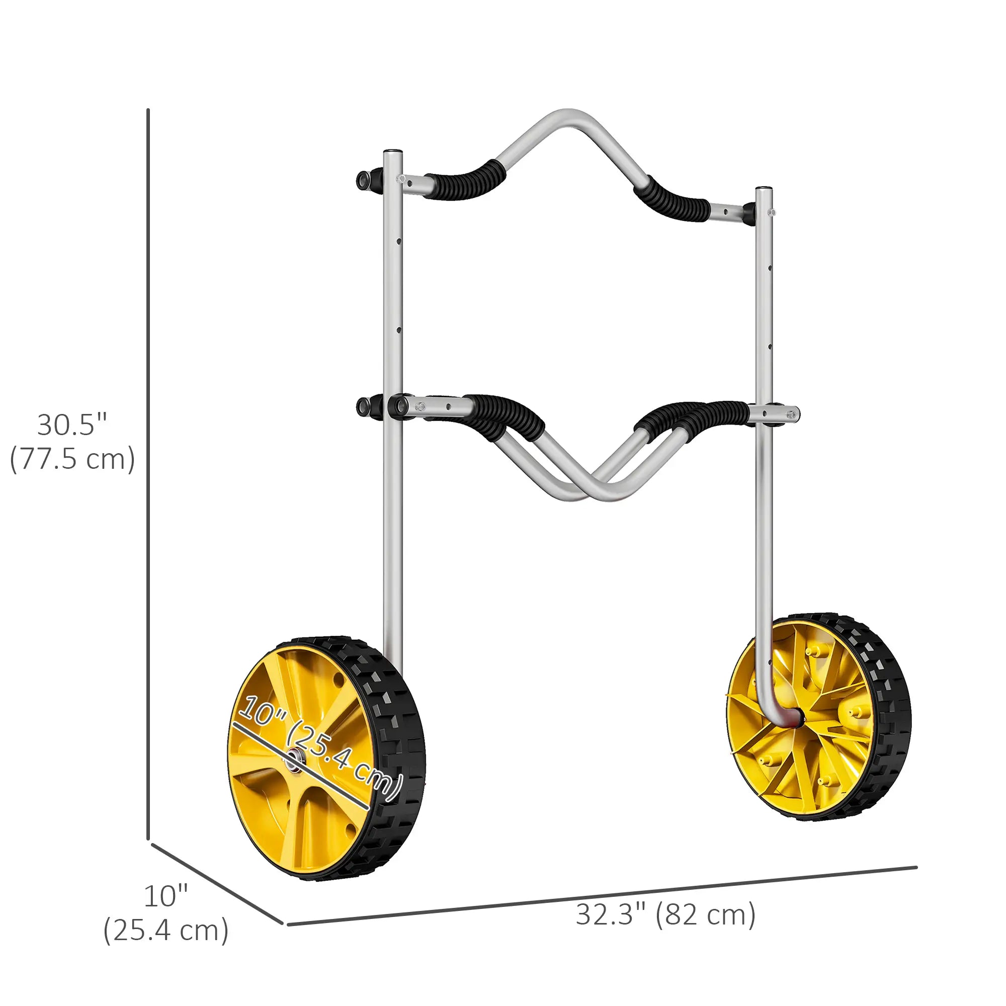 Aluminum Kayak Cart Dolly, Adjustable Height, Width, for Kayaks, Canoes, Paddleboards Kayak Carts at Gallery Canada