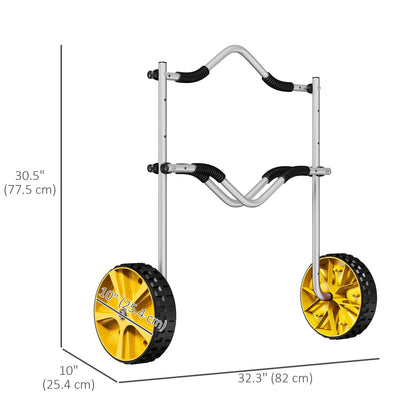 Aluminum Kayak Cart Dolly, Adjustable Height, Width, for Kayaks, Canoes, Paddleboards Kayak Carts at Gallery Canada