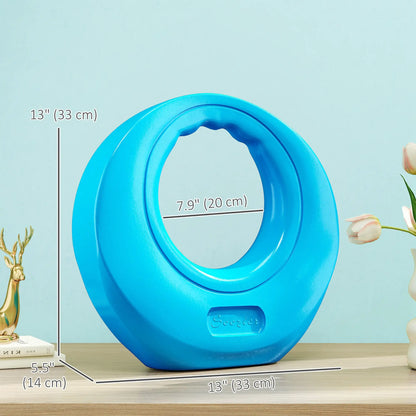 22lbs Kettlebell, Wide Handle for Home Gym, Light Blue Strength Training Equipment at Gallery Canada