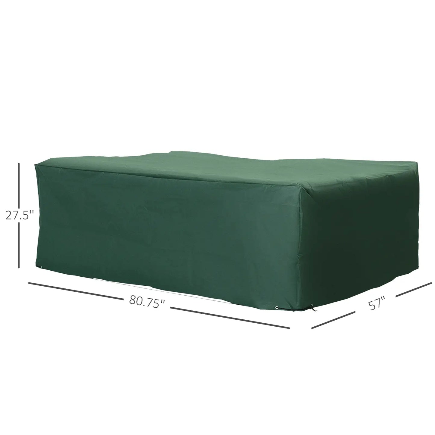 Outdoor Furniture Cover 81" x 57", Waterproof, UV Protector, Dark Green Patio Furniture Covers at Gallery Canada