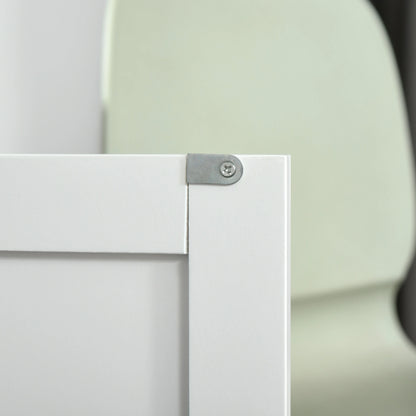 Rolling Kitchen Island, Cart with 2 Drawers, 3 Door Cabinets, 3-Doors, White Kitchen Islands & Kitchen Carts at Gallery Canada