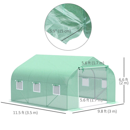 Walk-In Greenhouse, Portable Garden Plant Greenhouse, Premium Steel Frame Walk In Greenhouses at Gallery Canada