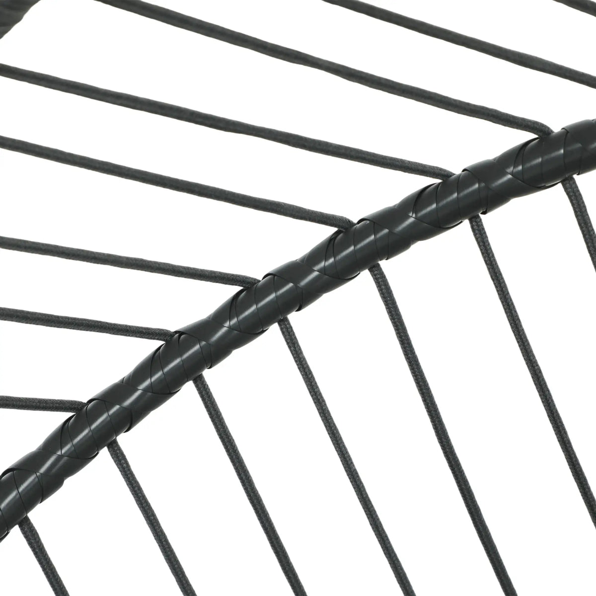 Metal Hanging Egg Chair, Full Body Padded Seat, Grey Patio Swings with Stand at Gallery Canada