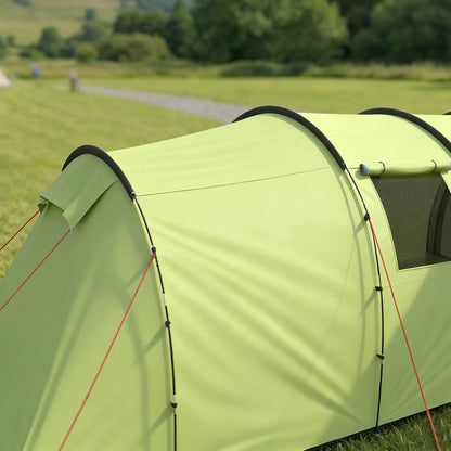 6 Person Camping Tent With Porch, 2 Bedroom Living Room, Light Green Camping Tents at Gallery Canada