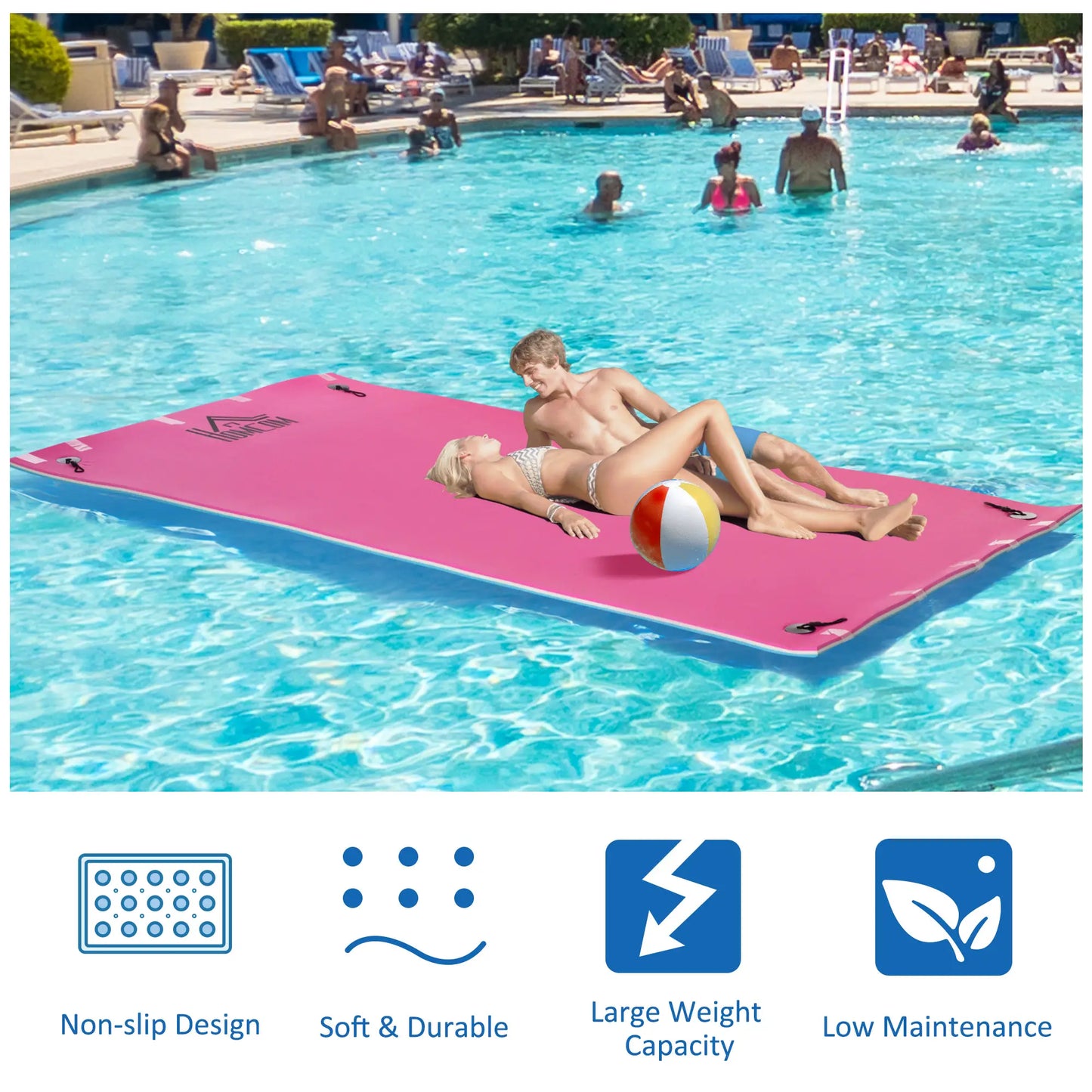 12x6ft Floating Mat, Lily Pad Water Carpet, Pool Beach Lake Floating Water Mats at Gallery Canada