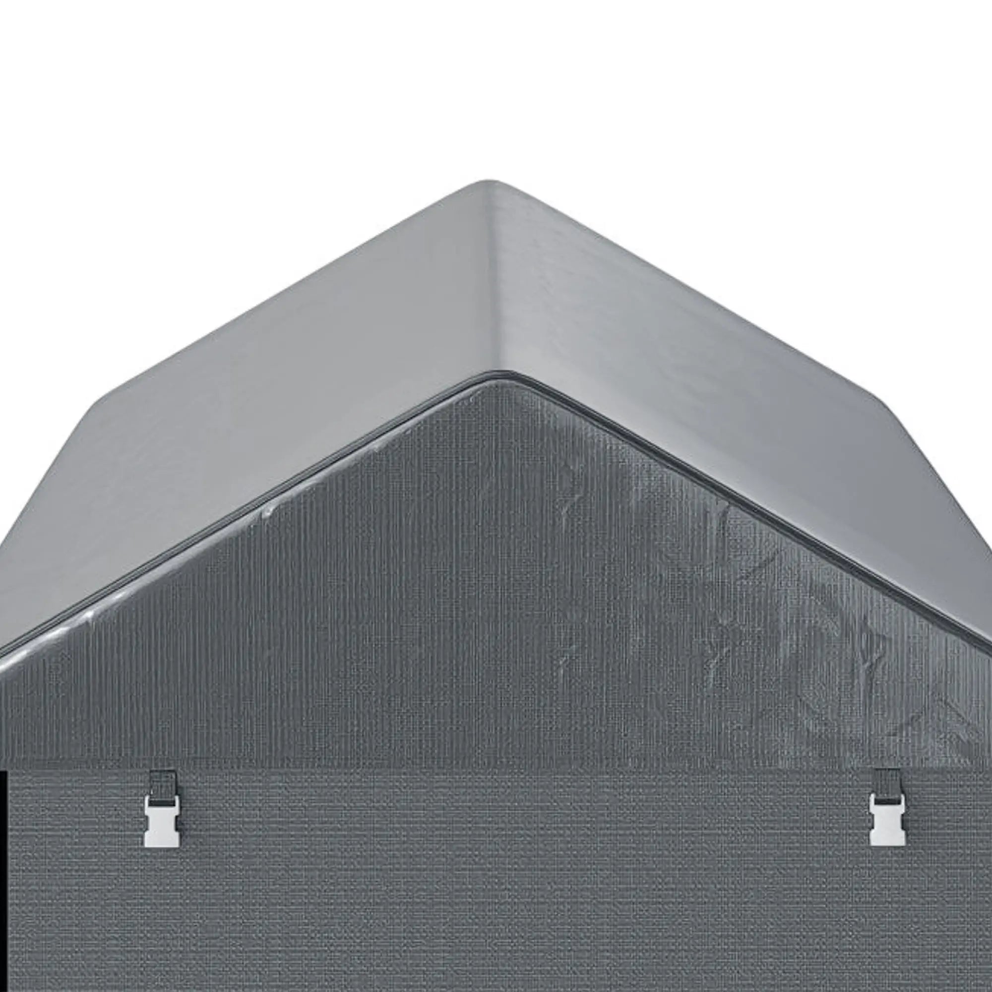Bike Storage Shed, Motorcycle Shelter, Galvanized Steel, 4x6 Ft, Green Sheds at Gallery Canada
