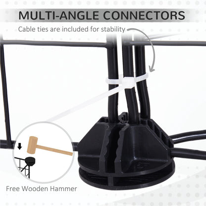 Small Animal Cage, 16 Panels, Metal Wire Pet Fence, Non-Slip Feet Houses & Habitats at Gallery Canada