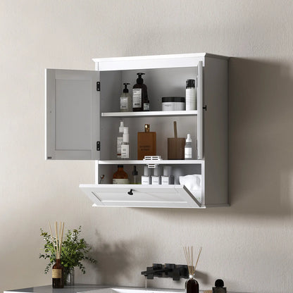 Medicine Cabinet, Adjustable Shelf, Bathroom Wall Cabinet, White Bathroom Cabinets at Gallery Canada