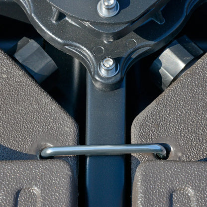 4-Piece Cantilever Offset Patio Umbrella Stand, Water & Sand Filled Base Umbrella Bases at Gallery Canada