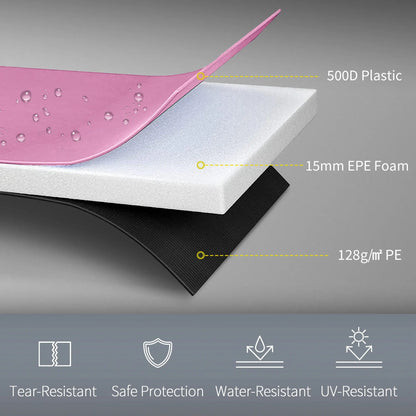 14FT Trampoline Spring Cover, Waterproof, Tear-Resistant, Pink Trampolines at Gallery Canada