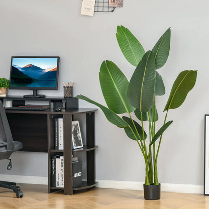 5FT Artificial Banana Tree, Faux Plant in Nursery Pot, Indoor Outdoor Decor Artificial Trees at Gallery Canada