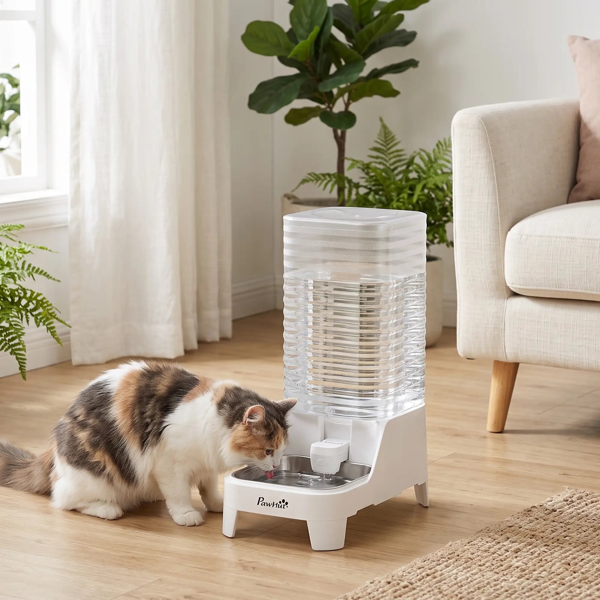 8L Gravity Dog Water Dispenser, Stainless Steel Bowl, BPA-Free Dog Bowls at Gallery Canada