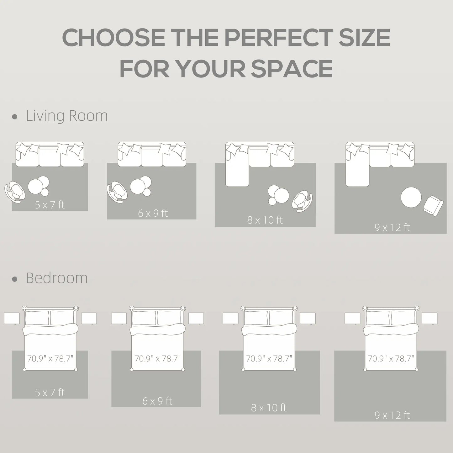 Modern Abstract Area Rug 5x7, Machine Washable, Non-Slip, Grey Living Room Furniture at Gallery Canada