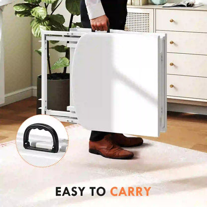 Portable Foldable Massage Table, White Portable Massage Tables at Gallery Canada