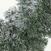 Pre-Lit Christmas Wreath 24 Inch, Green