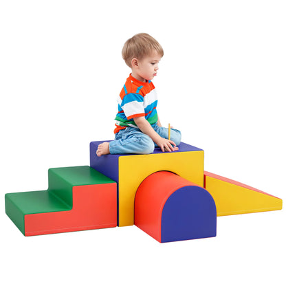 4 Piece Foam Play Set, Toddlers and Kids, Classic Color Baby Gym & Playmats at Gallery Canada