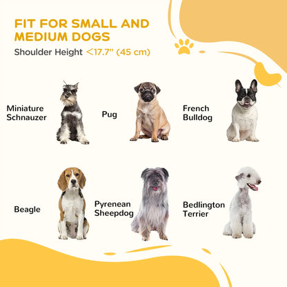 Free Standing Pet Gate, Foldable, 4 Panels, White