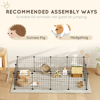 Pet Playpen, DIY Cage For Small Animals, Guinea Pigs, Hedgehogs, Black Houses & Habitats at Gallery Canada