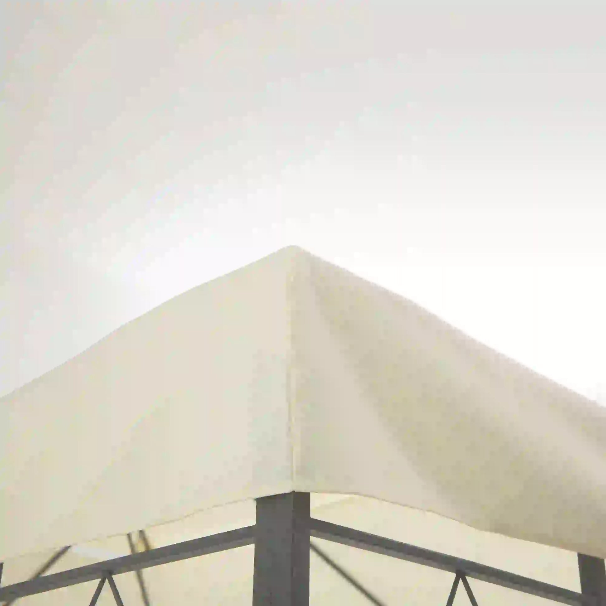 13' x 10' Gazebo Replacement Canopy, UV Cover, Cream White Gazebo Canopy Replacement at Gallery Canada