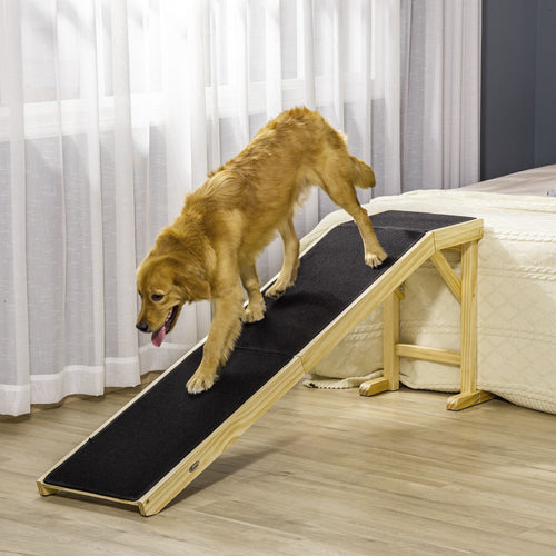 Pet Ramp Bed Steps for Dogs Cats Non-slip Carpet 74