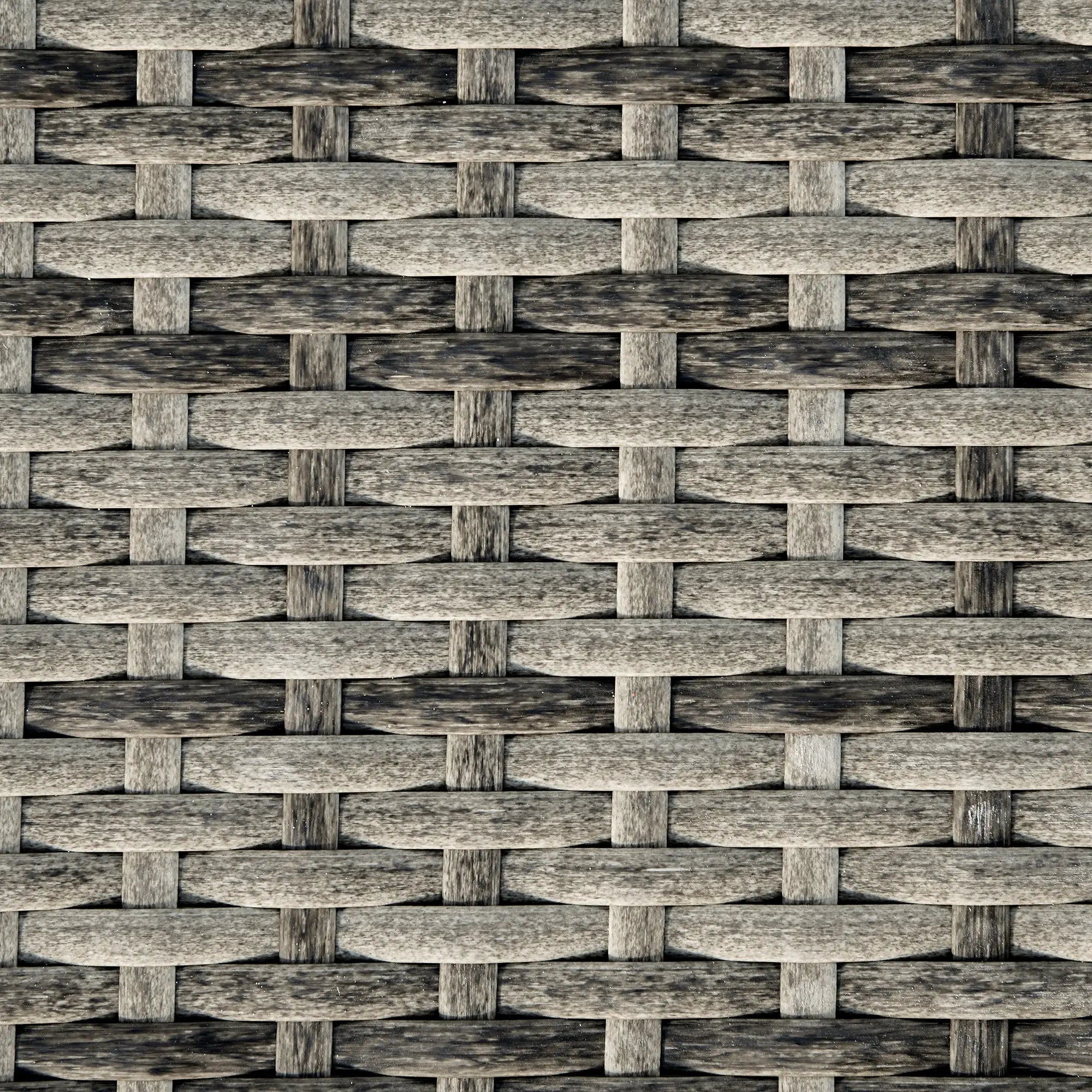 Adjustable Wicker Chaise Lounge with Cushion, Wheels, Dark Blue Chaise Loungers at Gallery Canada