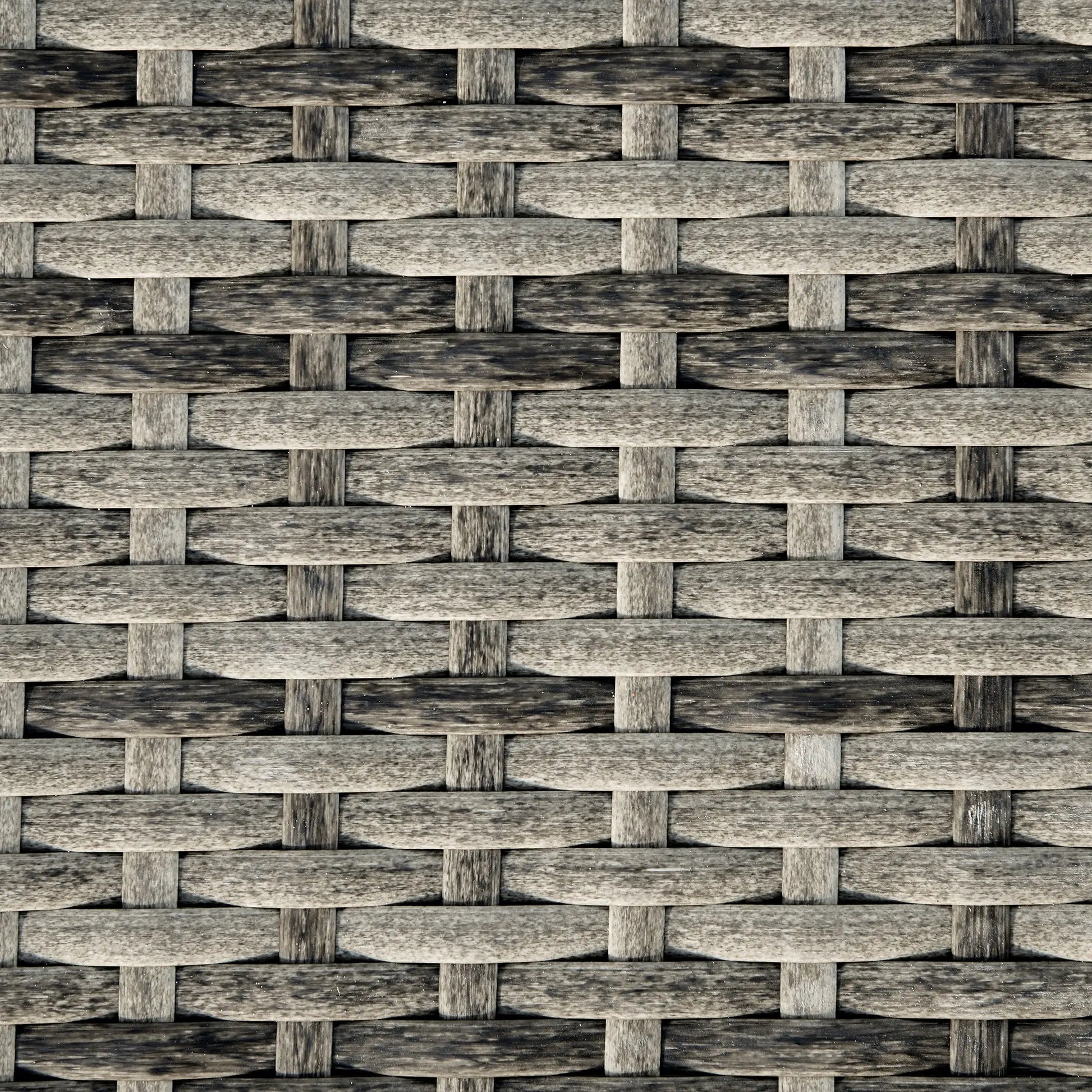 Adjustable Wicker Chaise Lounge with Cushion, Wheels, Dark Blue Chaise Loungers at Gallery Canada