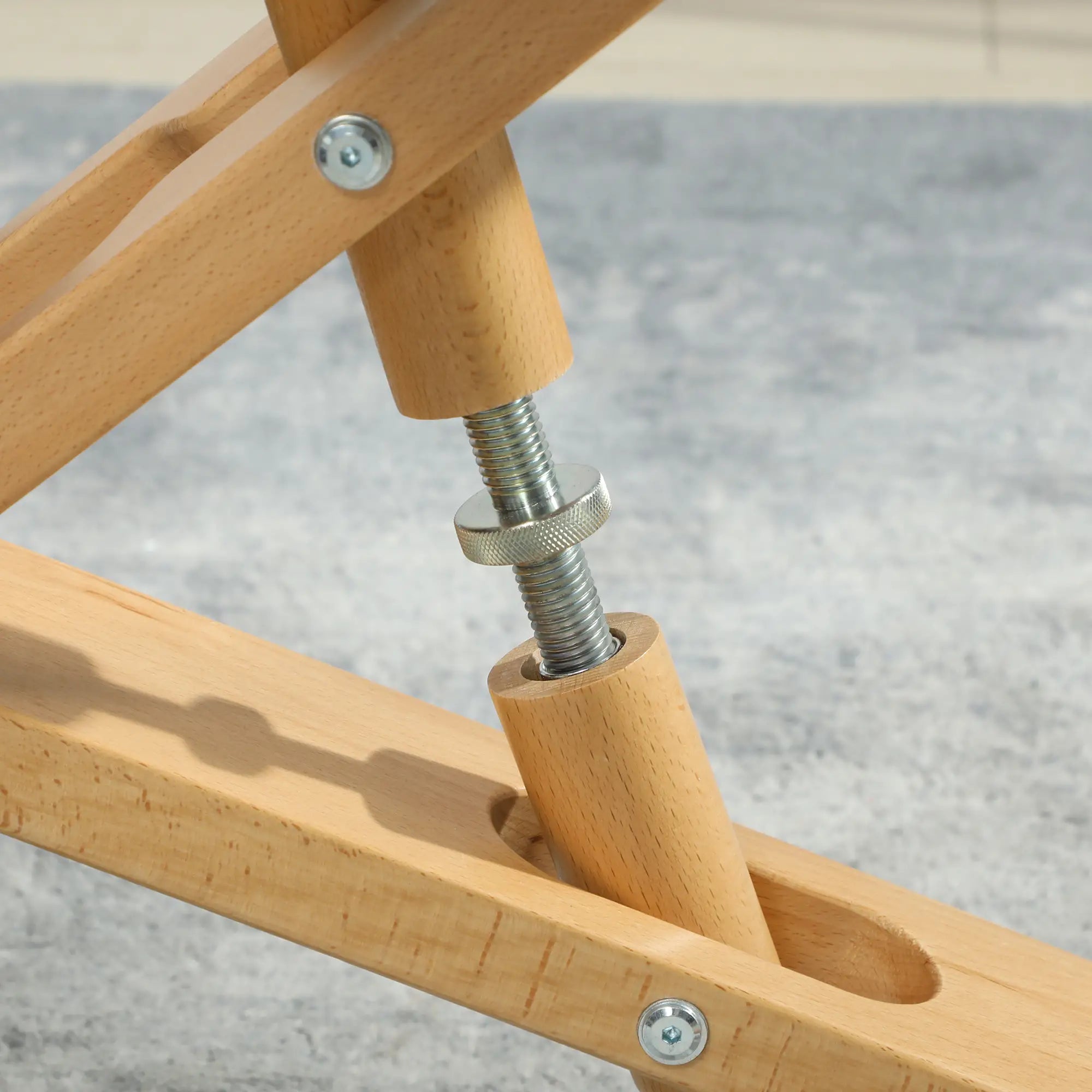 Ergonomic Kneeling Chair, Rubberwood Frame, Rolling Wheels, Black Office Chairs at Gallery Canada