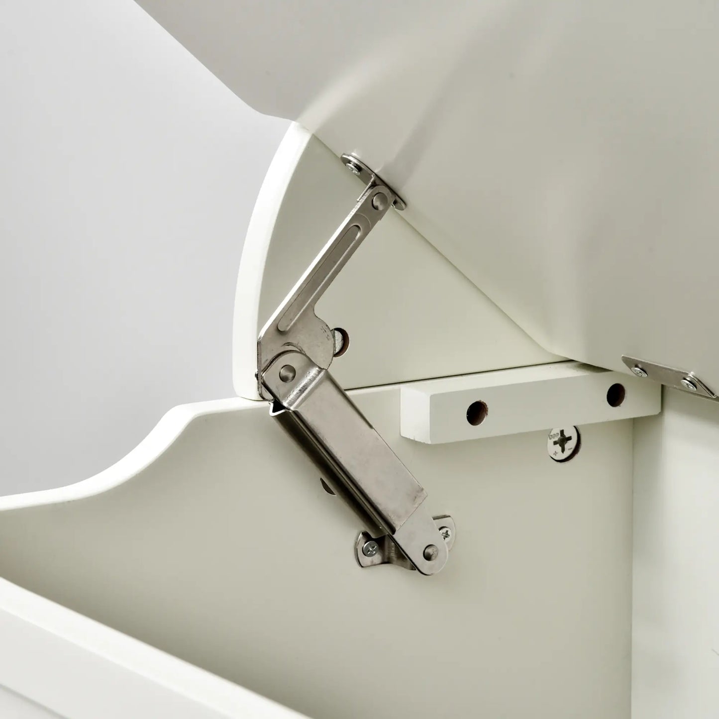3-In-1 Hall Tree, Coat Rack, Shoe Storage, Bench Seat, White
