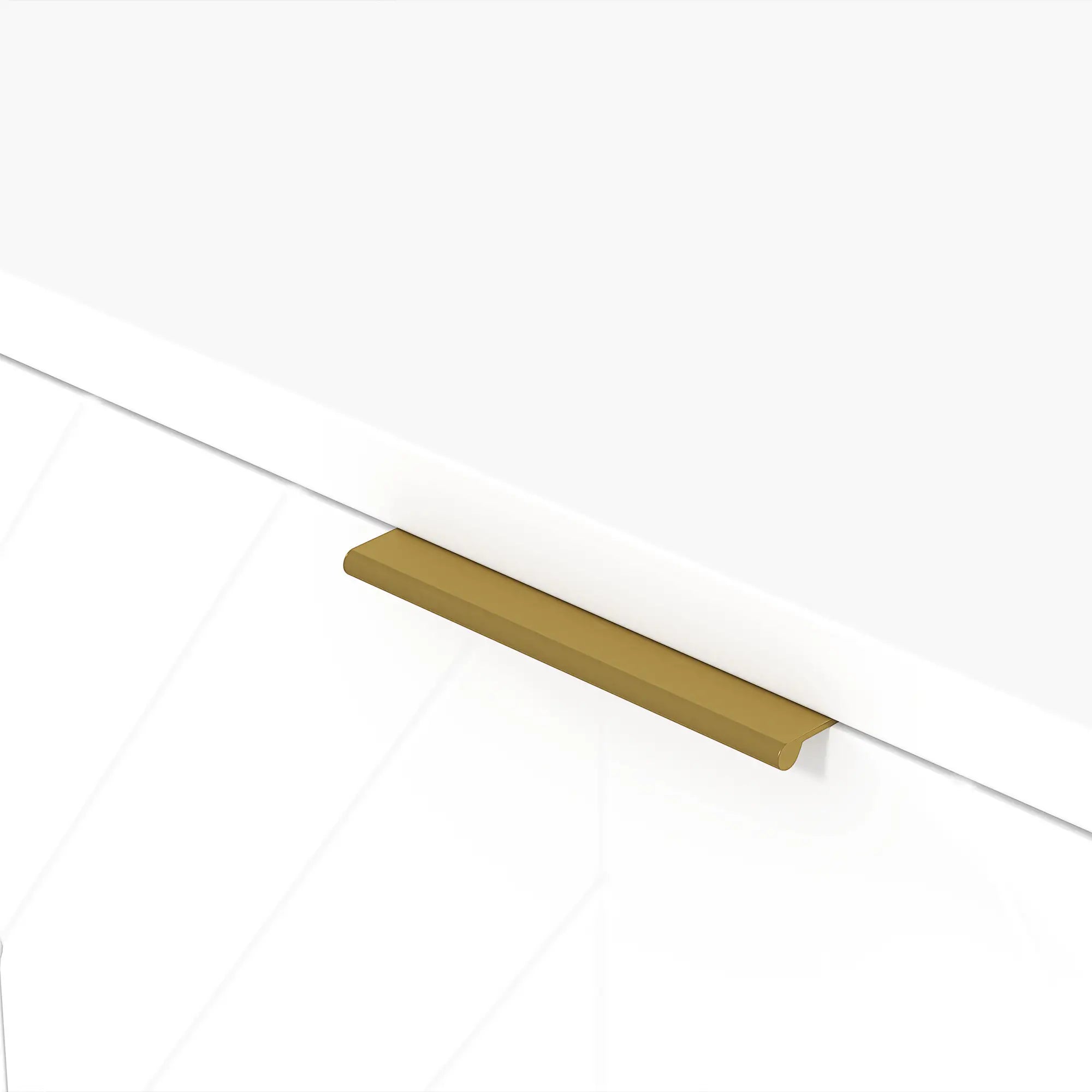 Sideboard Storage Cabinet, 3 Doors, Adjustable Shelves, White Kitchen Pantry Cabinets at Gallery Canada