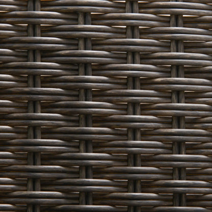 Outdoor PE Rattan Rocking Chair, Garden Glider Rocking Chair, Wicker Patio Chair Set with Armrest and Cushion, Grey Patio Chairs at Gallery Canada