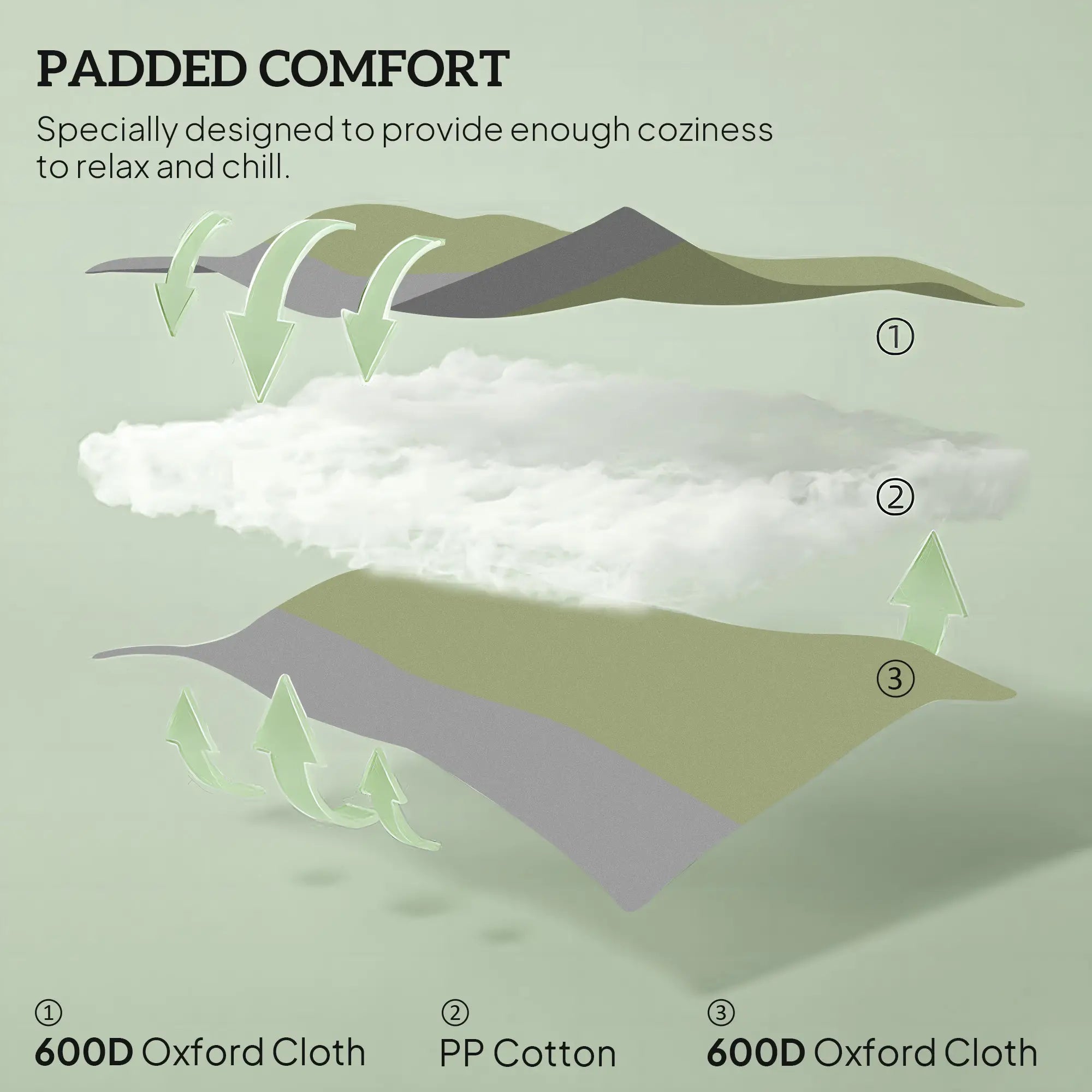 Folding Rocking Chair Set, Oversized Outdoor, 400 lbs Capacity, Green Outdoor Rocking Chairs at Gallery Canada