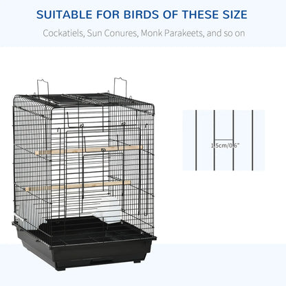 23 Bird Cage, Parrot House, Cockatiels Playpen, Black Bird Cages at Gallery Canada