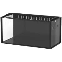 PawHut 41.3" L Hamster Cage, Large Hamster Habitats Steel Frame Chewproof, Deep Bedding Space for Pets Enrichment