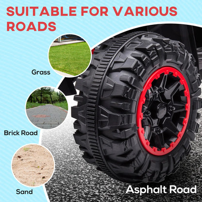 Kids 4 Wheeler Quad, Music, Headlights, High Low Speed, 3-5 Years, Red Electric Toy Cars at Gallery Canada