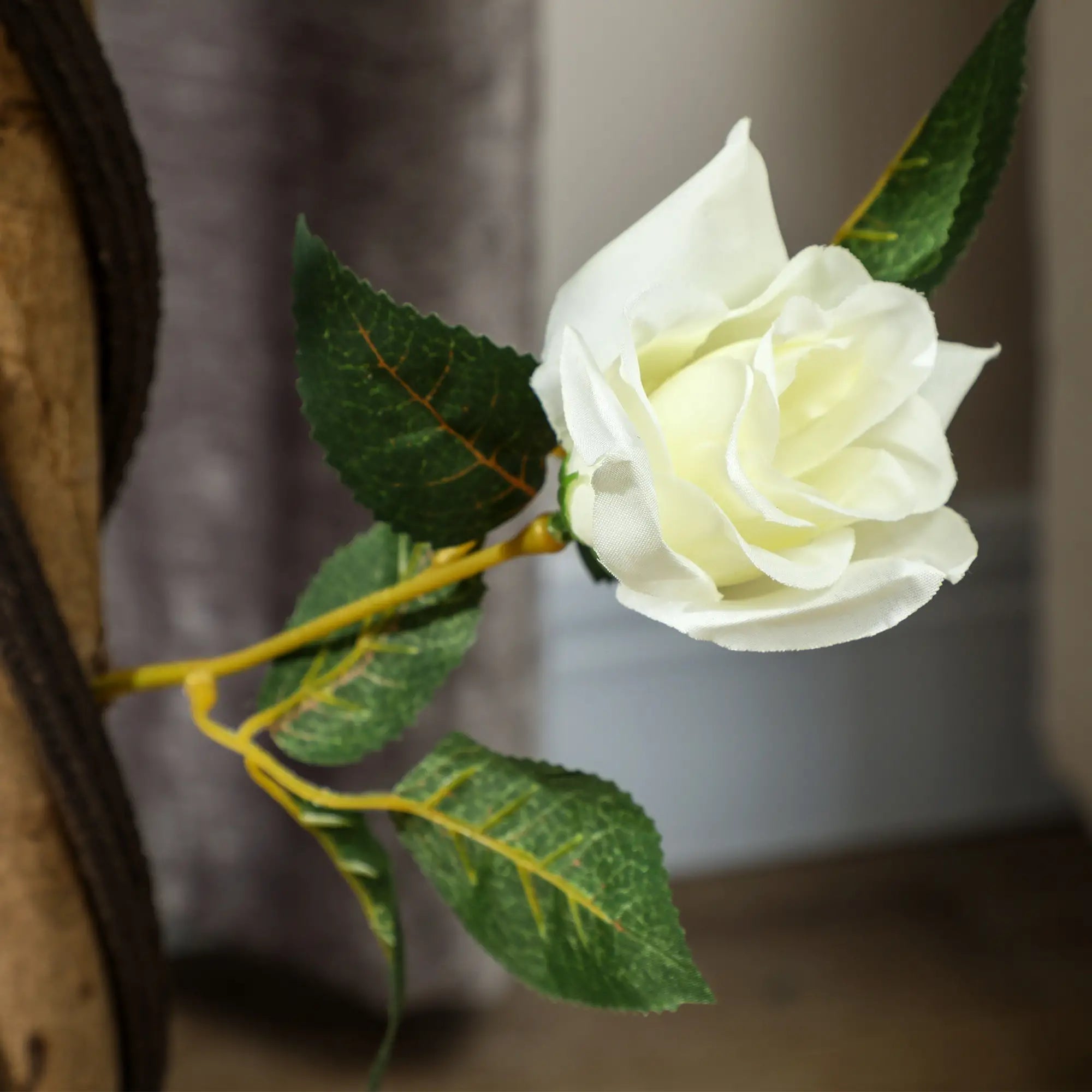 3FT White Rose Artificial Plant Set, Fake Plant For Home Decor, White Artificial Trees at Gallery Canada