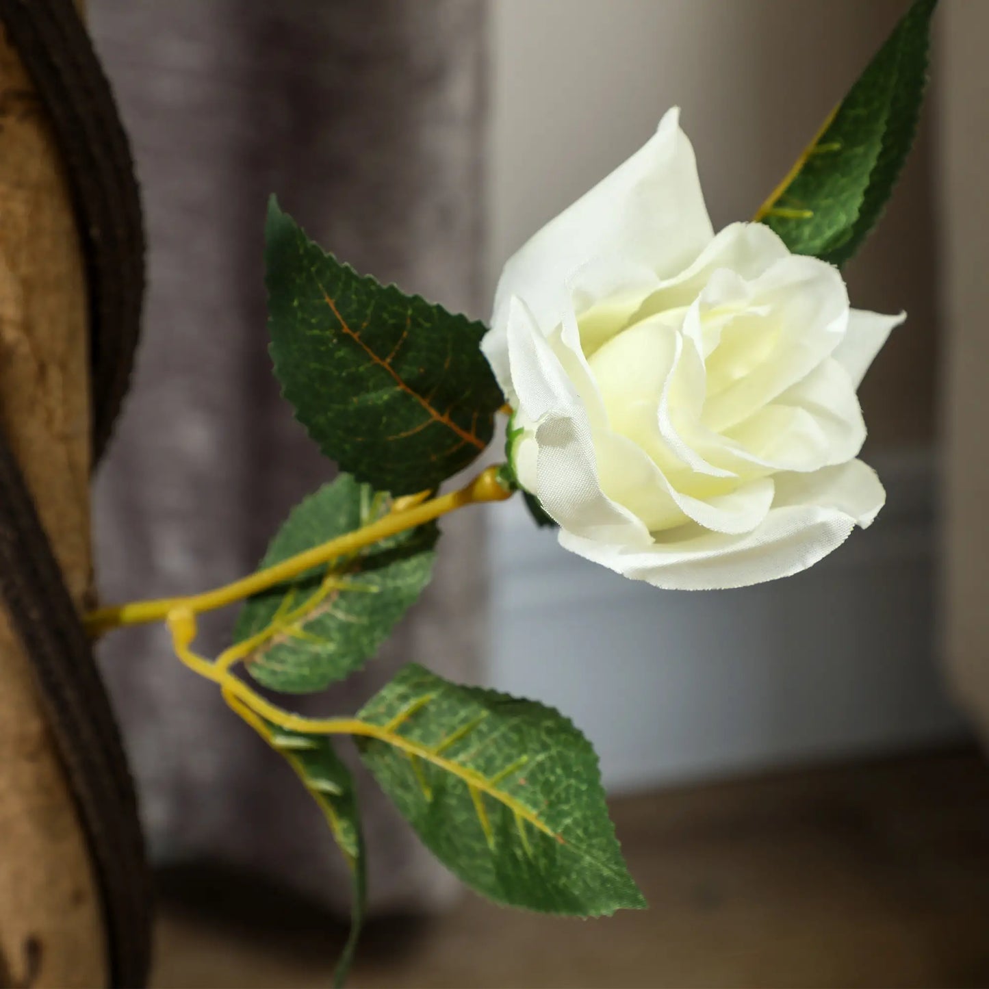 3FT White Rose Artificial Plant Set, Fake Plant For Home Decor, White Artificial Trees at Gallery Canada