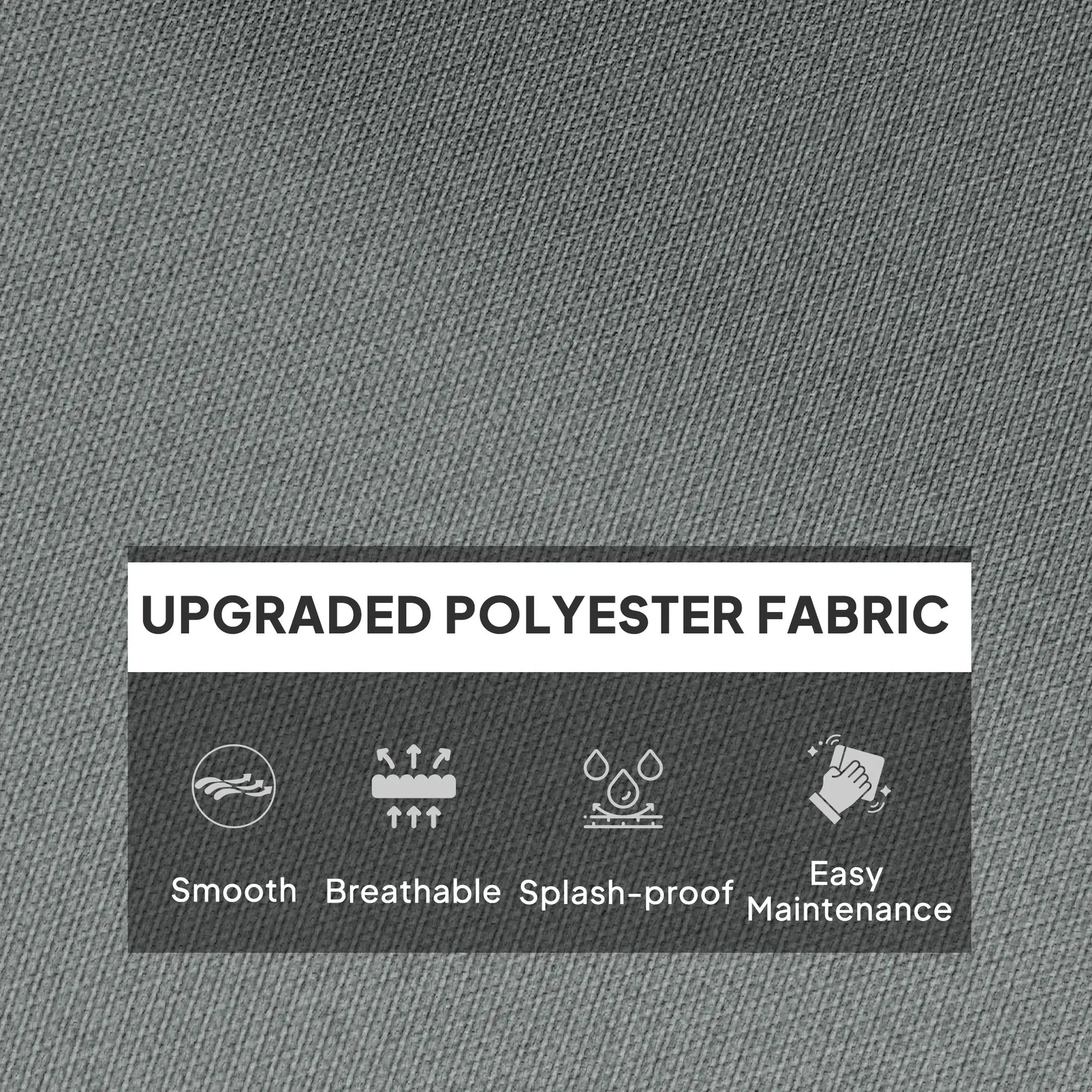 Adirondack Chair Cushion, Tufted with Ties, Non-Slip, Light Grey Patio Chair Cushions at Gallery Canada