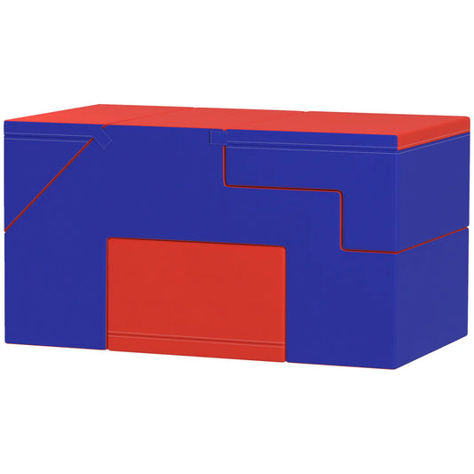 2-Piece Kids Foam Play Set for Crawl, Climb, Dark Blue Baby Gym & Playmats Dark Blue, Red at Gallery Canada