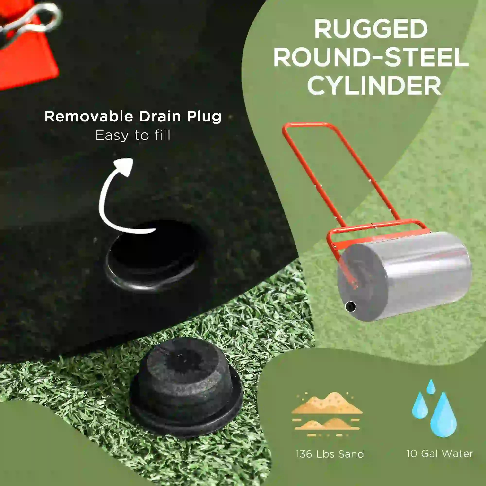 Heavy Duty Lawn Roller, 20