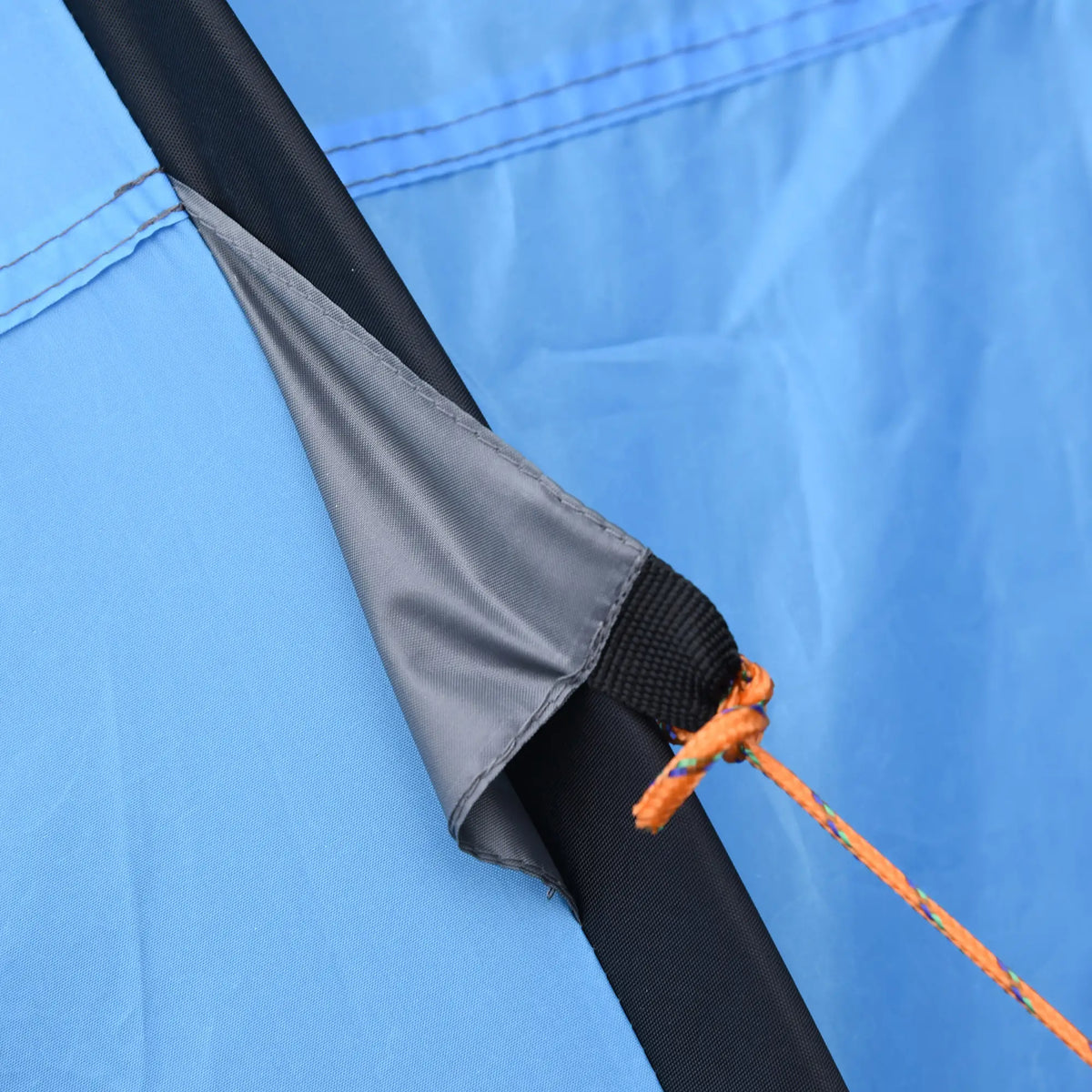 4 Person Pop Up Tent, Automatic Setup, With Doors, Windows, Carry Bag, Blue Camping Tents at Gallery Canada