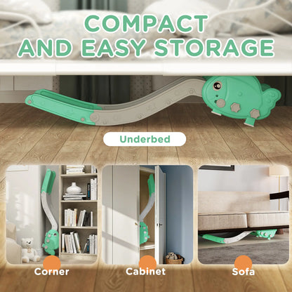 Toddler Couch Slide for Bed, Sofa, Stairs, Green