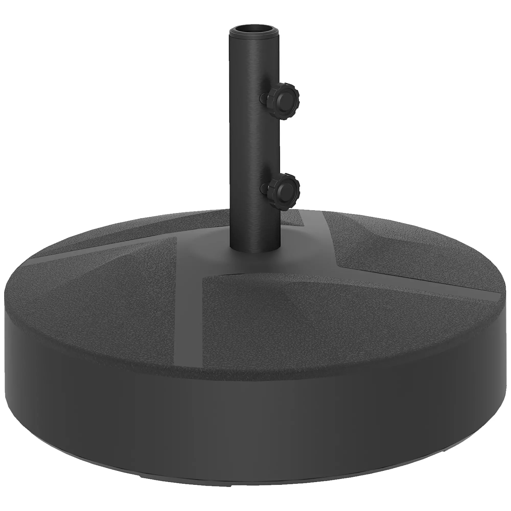 Heavy Duty Outdoor Umbrella Stand Base, Sand Water Filled, Φ22