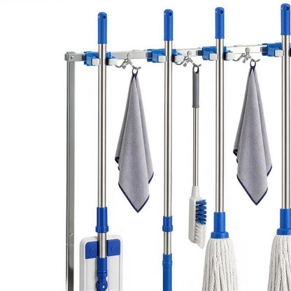 Cleaning Rolling Janitor Cart With Locking Wheels And Drip Tray
