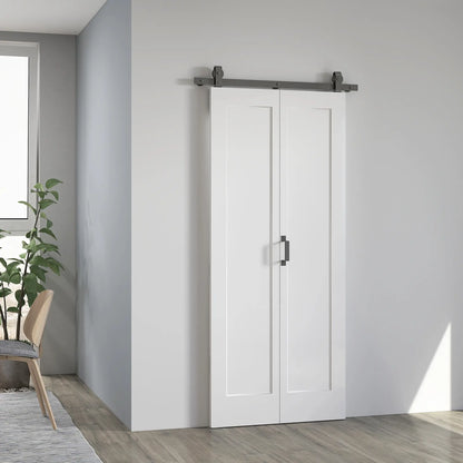 35" x 83" Sliding Door, 3.6FT Bi-Folding Door, Hardware Kit, Paintable MDF Door Hardware at Gallery Canada