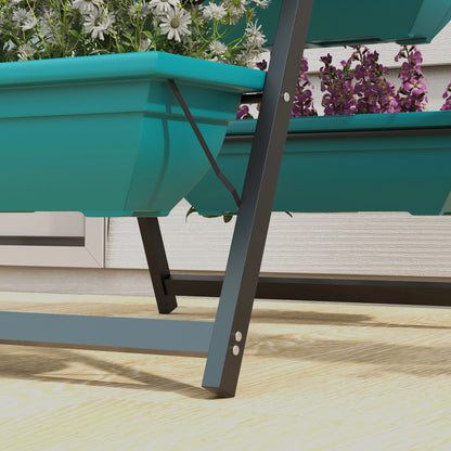 3-Tier Vertical Raised Garden Planter, 5 Boxes, Outdoor Plant Stand Plant Stands at Gallery Canada