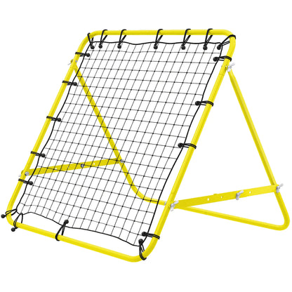 Volleyball Rebounder Net, Football Training Aid, Kickback Target, Yellow Soccer Yellow, Black at Gallery Canada