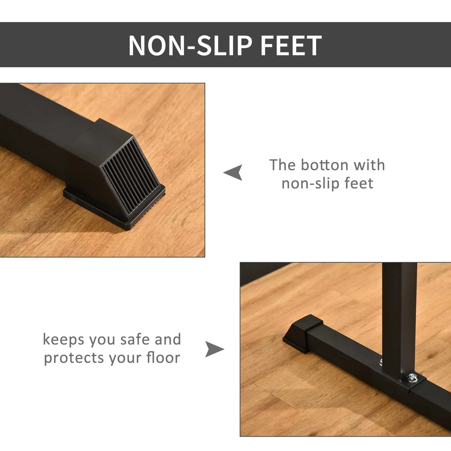 Dip Station With Padded Handles, Multifunctional Fitness Bar, Black Power Towers at Gallery Canada