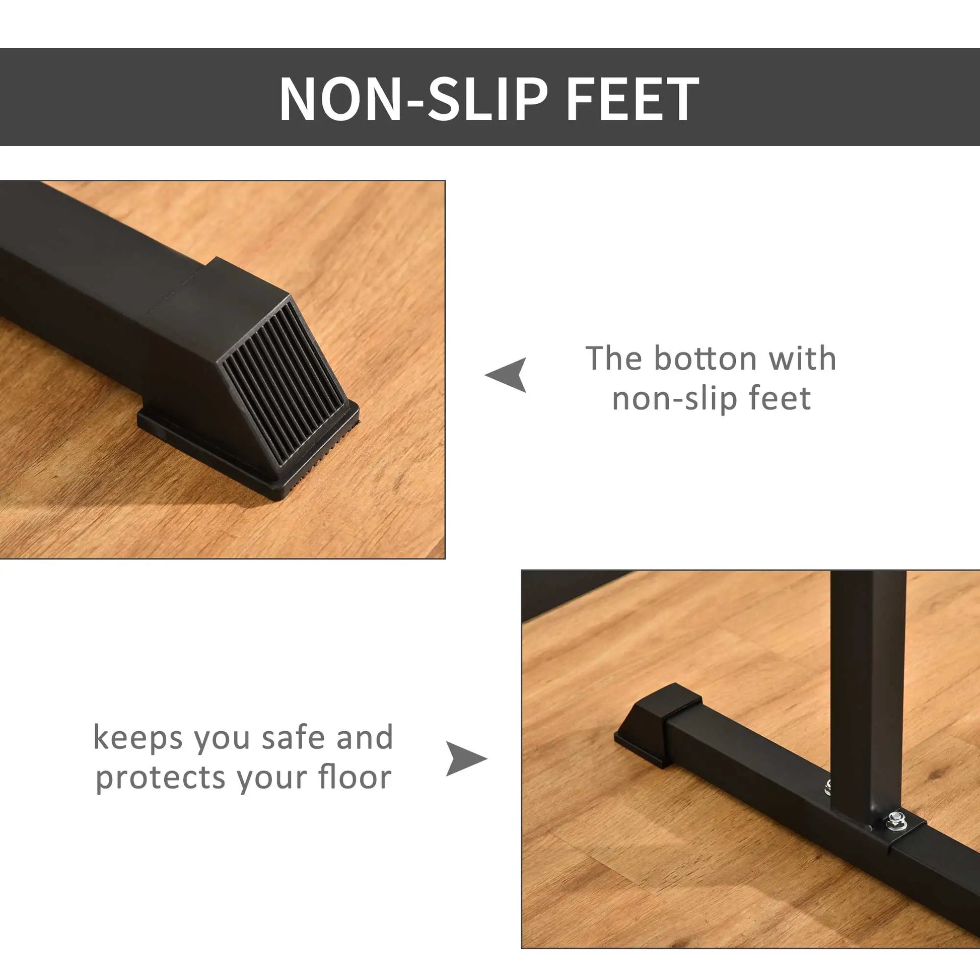 Dip Station With Padded Handles, Multifunctional Fitness Bar, Black Power Towers at Gallery Canada