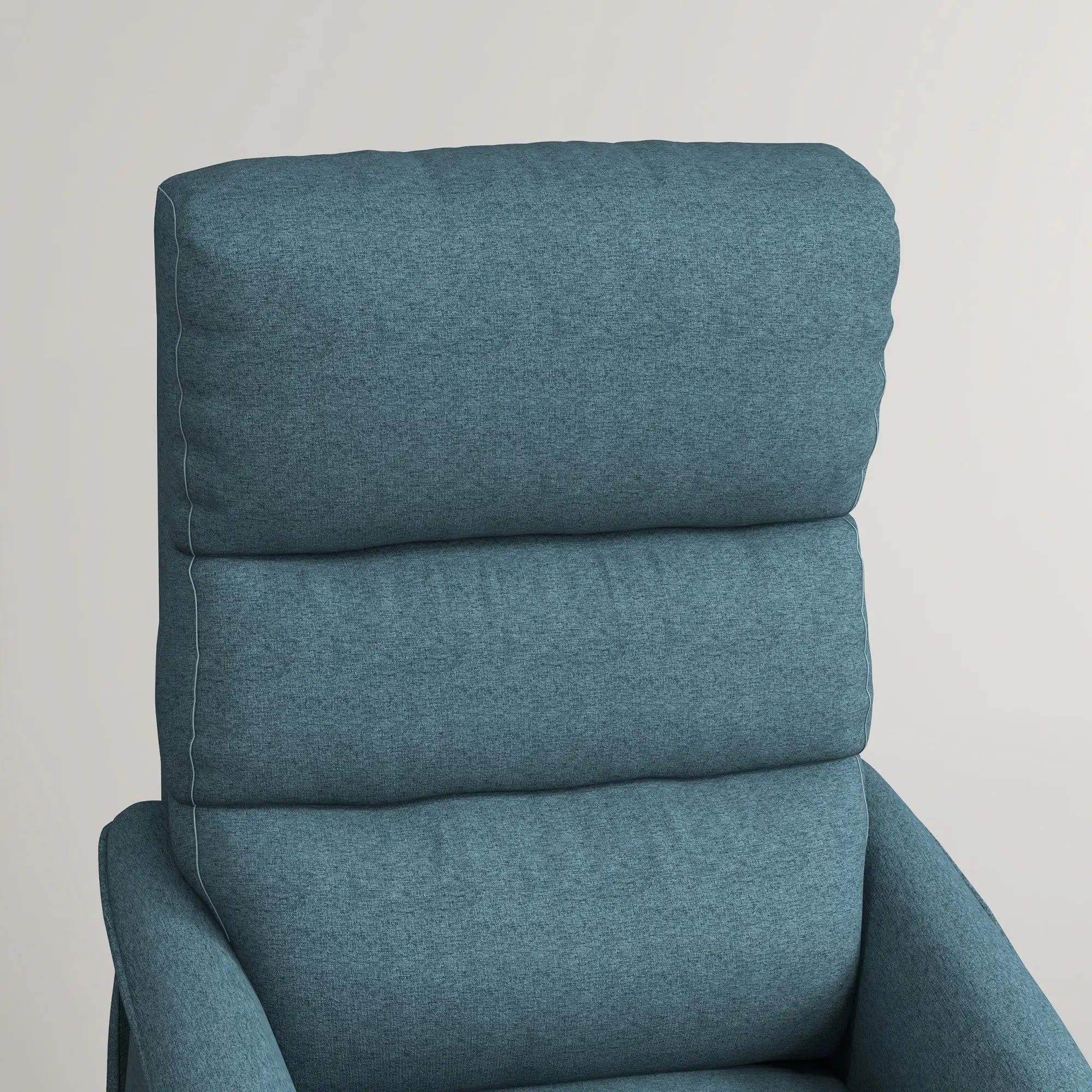 Power Lift Chair Recliner, Remote Control, Side Pockets, Blue Electric Power Lift Chairs at Gallery Canada